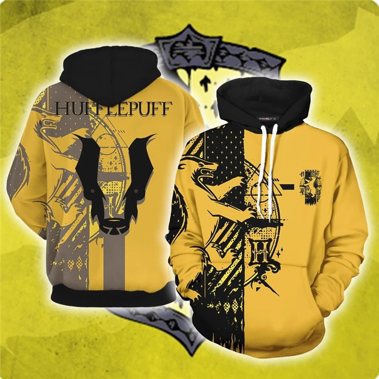 Harry Potter hoodie zippered hooded sweatshirt cosplay anime hoodie perimeter eprolo