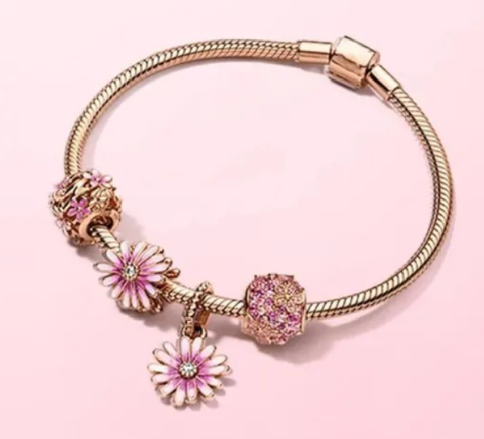 Bracelet Hollow Galaxy Rose Gold Series Daisy Series Bracelet eprolo