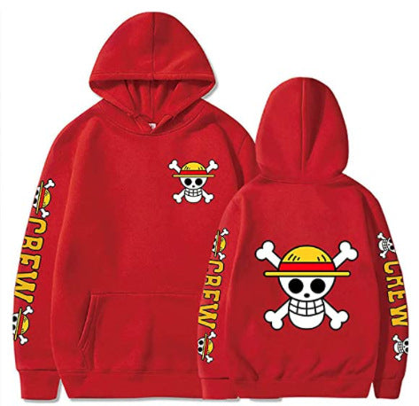 One Piece Sauron Anime Plush Loose Hoodie Sweater eprolo