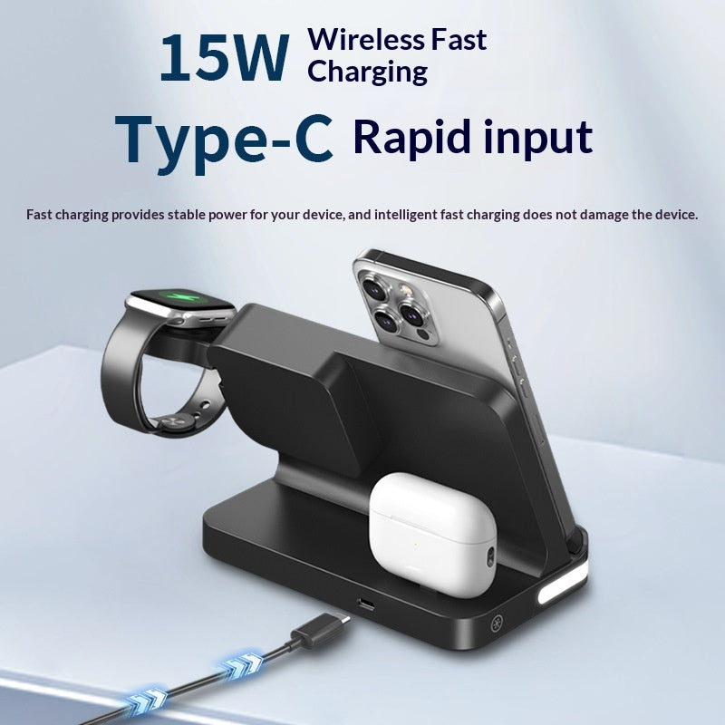 Multi-Device Wireless Charging Clock