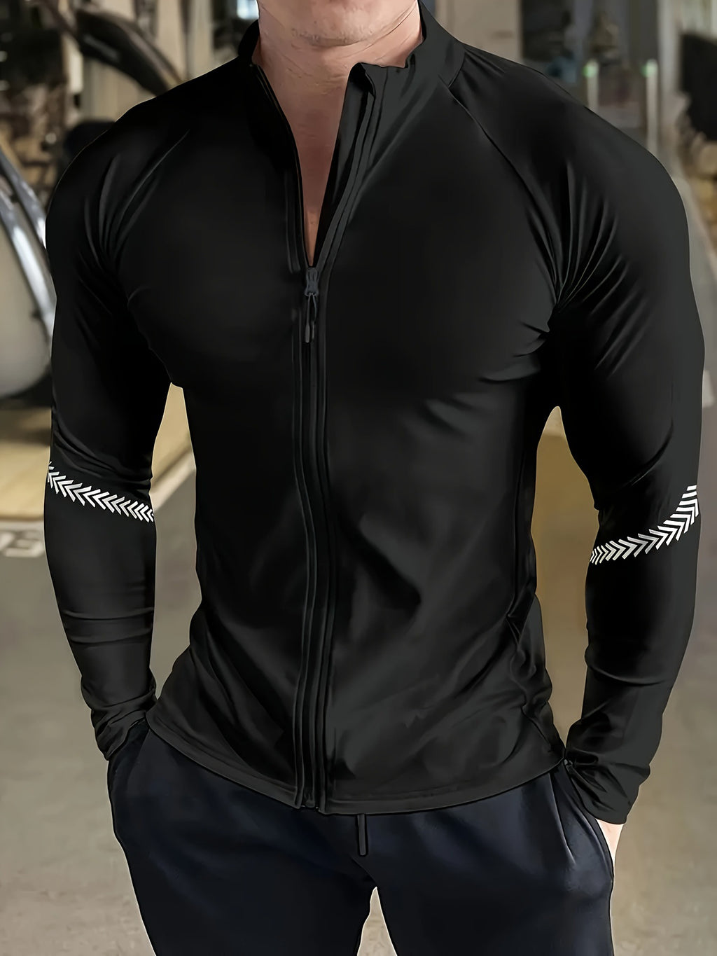 Mens Ultra Breathable UV Protective Long-sleeve Jacket Zee's Vibe Vault