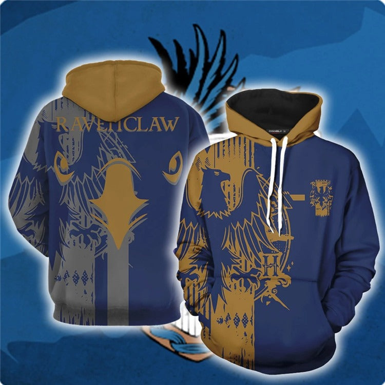 Harry Potter hoodie zippered hooded sweatshirt cosplay anime hoodie perimeter eprolo