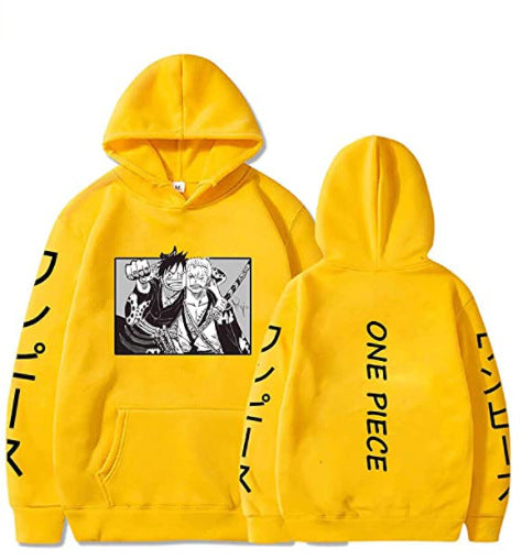 One Piece Sauron Anime Plush Loose Hoodie Sweater eprolo
