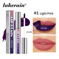 Lakerain Silver Tube Peel-Off Lip Gloss, Non-Transfer, Long-Lasting Matte Lipstick eprolo