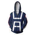 My Hero Academia Boku no Hero Academia Cosplay Costumes Men Women Sweatshirt Fashion zipper Hoodie School Uniforms Jackets Coat eprolo
