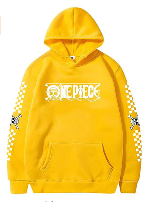 One Piece Sauron Anime Plush Loose Hoodie Sweater eprolo