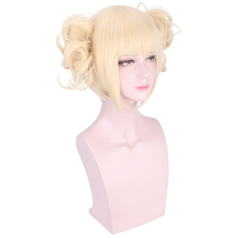 High quality Himiko Toga Cosplay Wig My Hero Academy Costume Play Wigs Halloween Costumes wigs eprolo