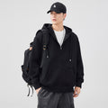 Style Heavyweight Casual Loose Zip-Up Hooded Sweatshirt for Men eprolo