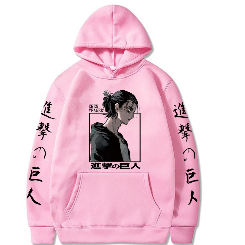 Attacking Giant Soldier Captain Printed Harajuku Junior anime Hoodie Sweatshirt eprolo