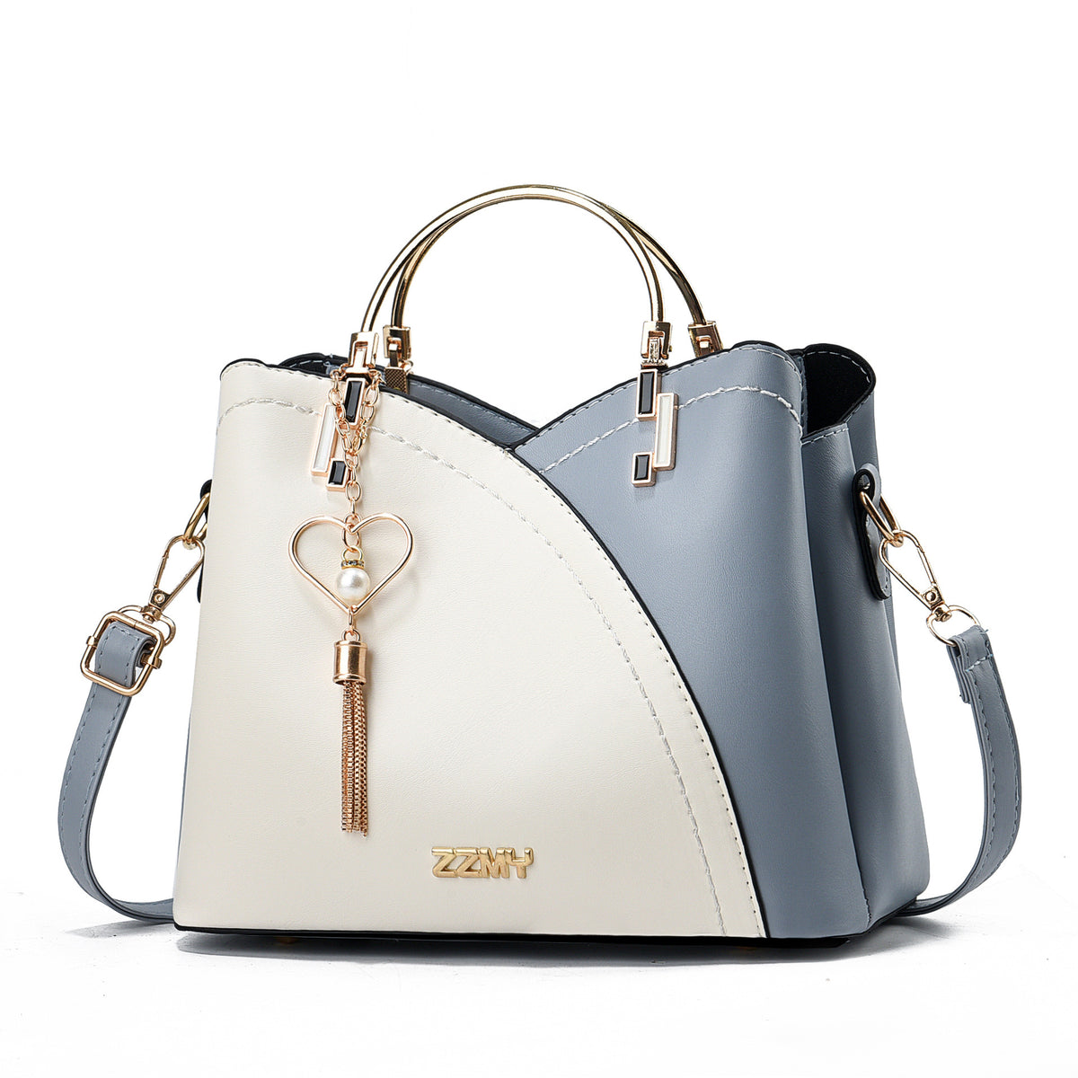 Trendy Handbag Korean Style Color Block Large Capacity Women's Bag Fashion Shoulder Crossbody Bag Wholesale Cross-border Bucket Bag eprolo