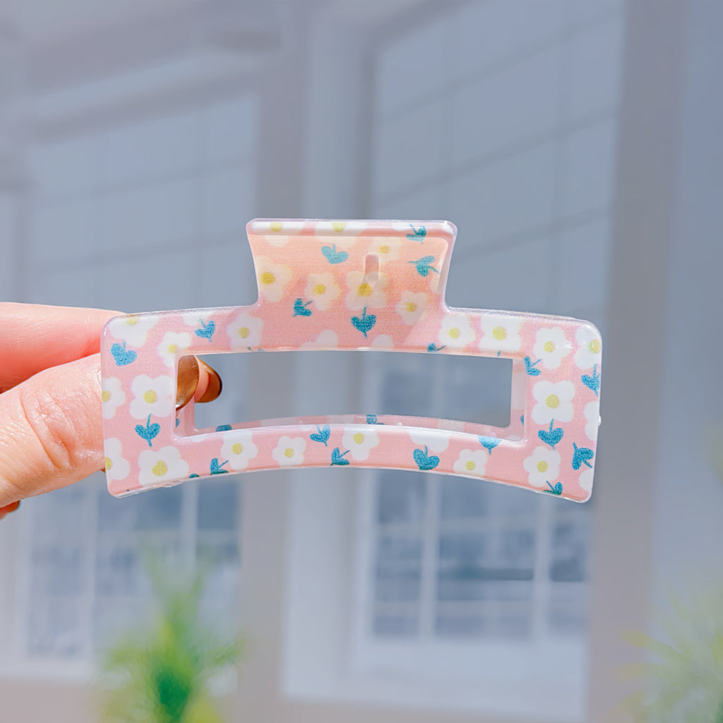 Pressed Flower Claw Clips eprolo