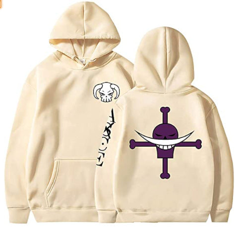 One Piece Sauron Anime Plush Loose Hoodie Sweater eprolo