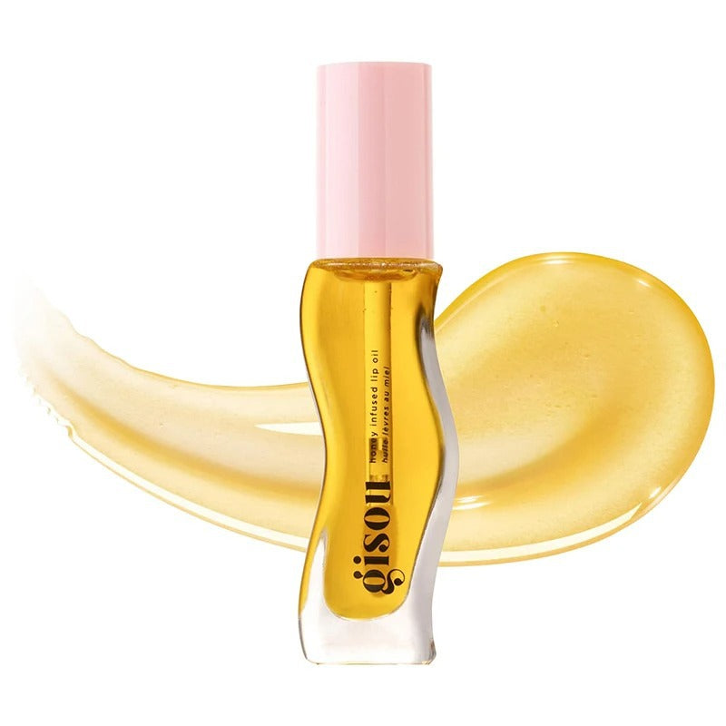 Hydrating Lip Oil Gloss Honey Gold 6-in-1 Moisturizing Lip Care eprolo