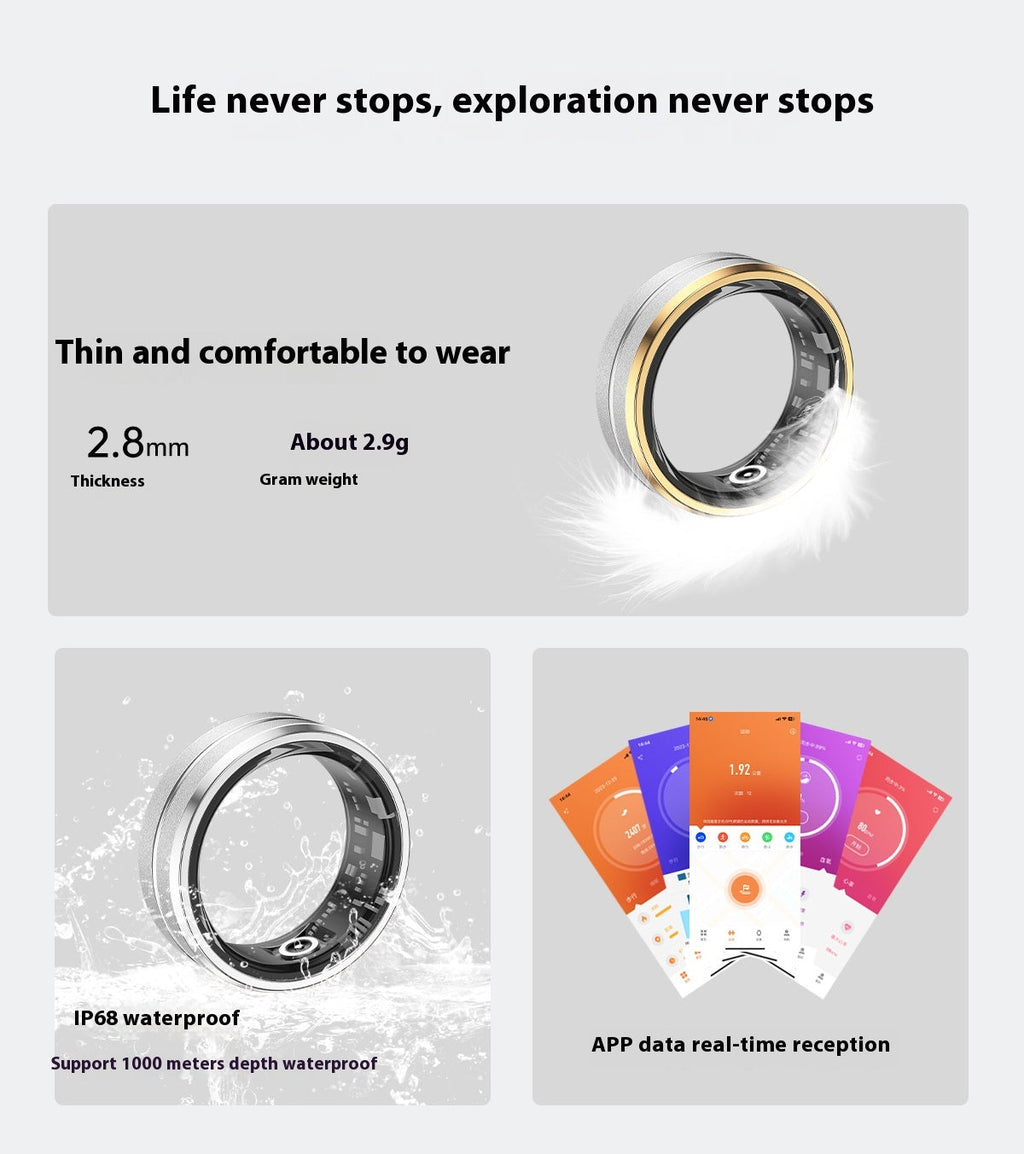 Smart Ring Zees Vibe Vault
