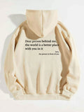 Inspirational Message Hoodie