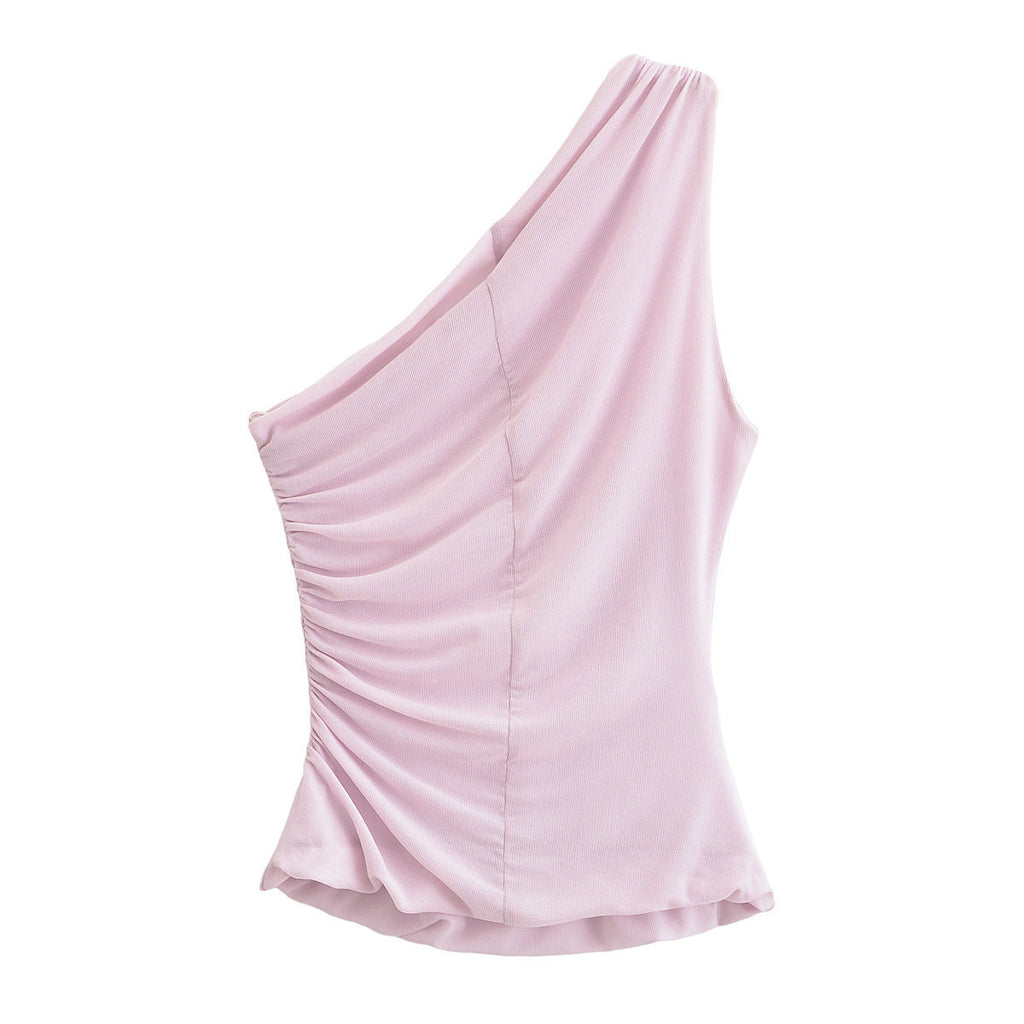 Off-Shoulder Ruffled Top Zvibevault