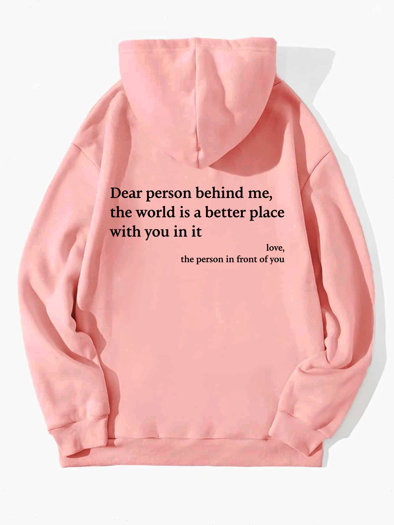 Inspirational Message Hoodie