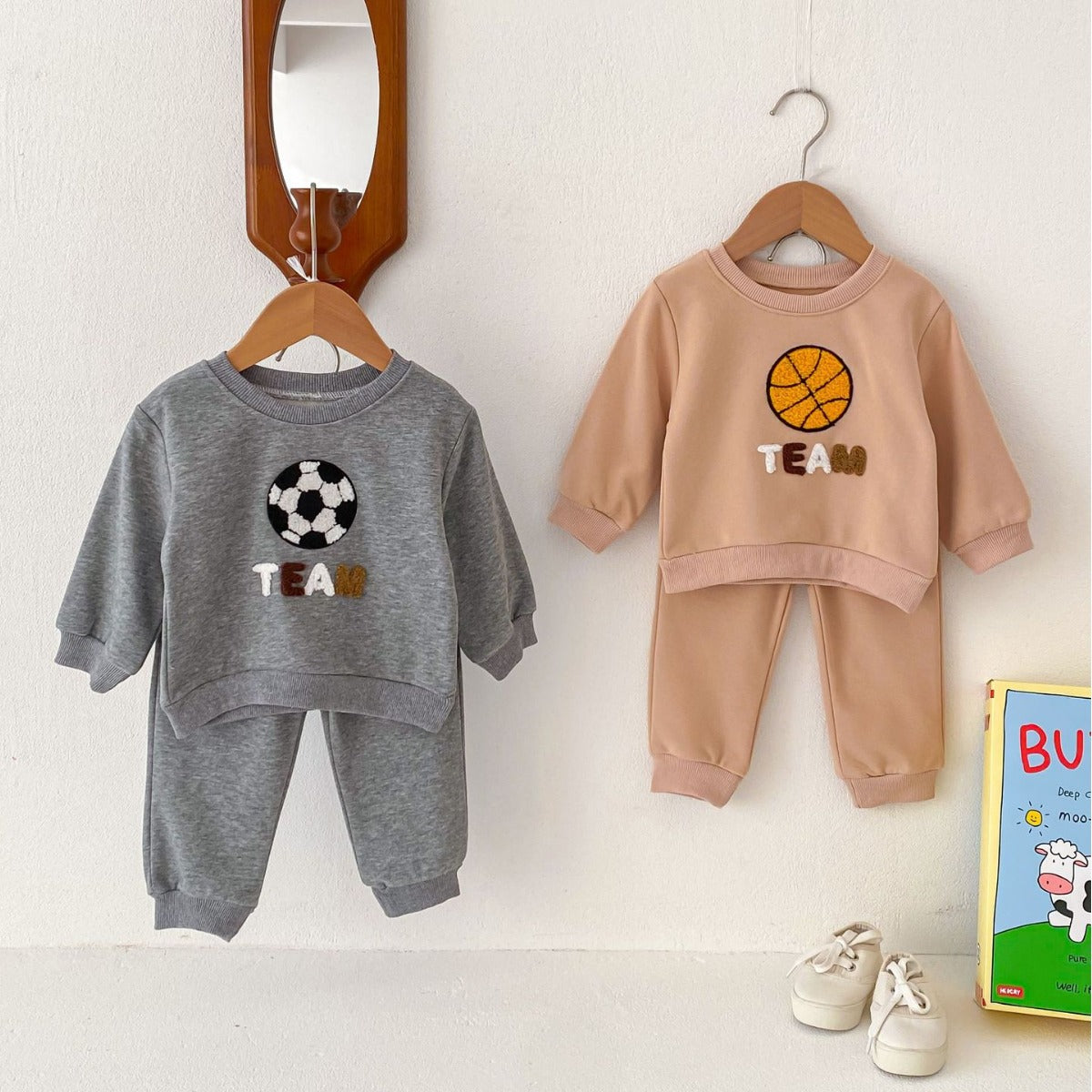 Ins Korean Style Baby Suit Spring And Autumn Zee's Vibe Vault