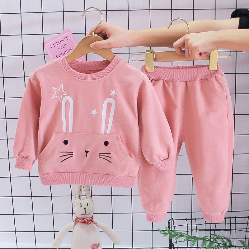Baby Boy Long Sleeve Sports Two Piece Suit Zee's Vibe Vault