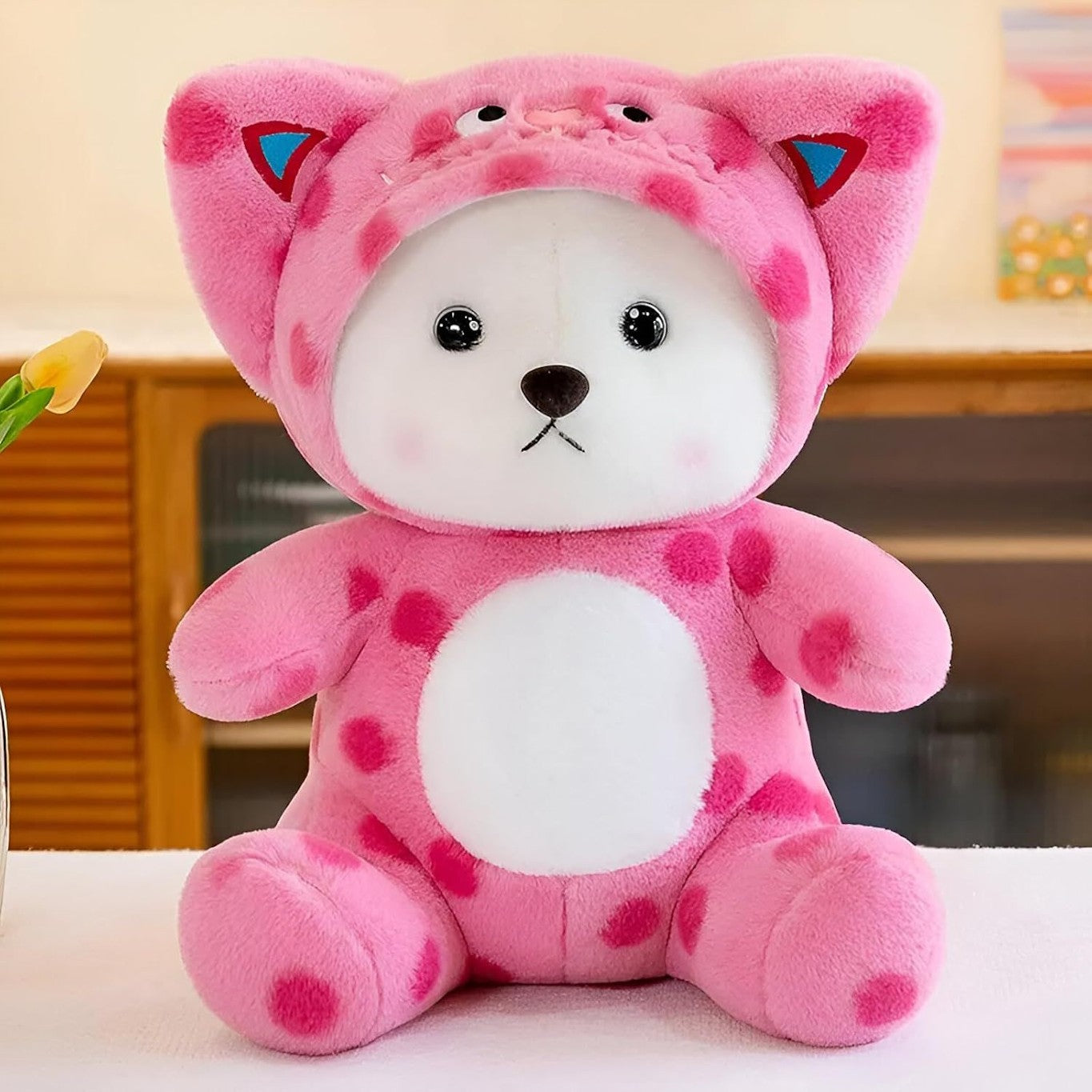 Cute Stuffed Animals Plush Toys Pink Byzantium Molly
